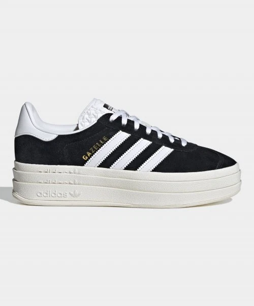 Adidas Gazelle Bold W Black HQ6912 Womens Sneakers Shoes Expedited