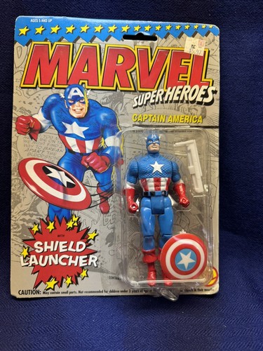 Marvel Super Heroes Captain America Shield Launcher NIB *