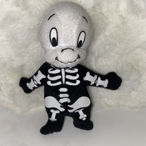 Starbucks 2003 Skeleton “Casper The Friendly Ghosts ” Finger Puppet 4" Rare - Picture 4 of 5