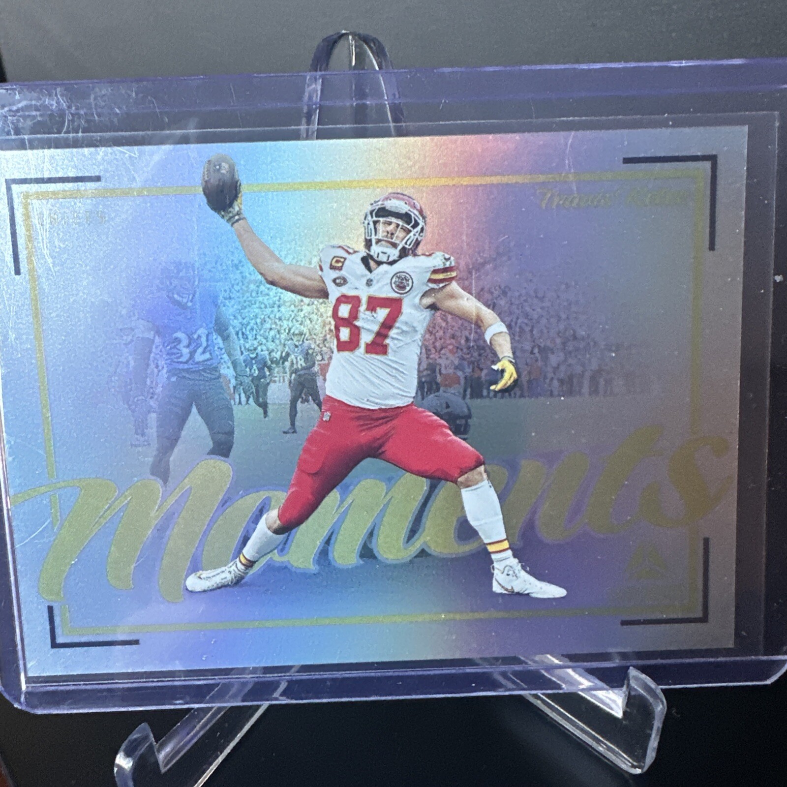 2024 Panini Luminance - Moments #M-TKE Travis Kelce Case Hit