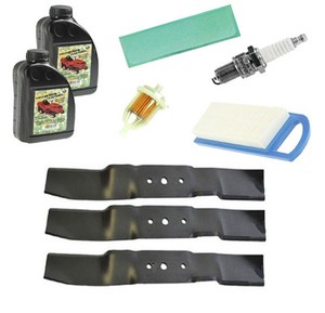 SECURA 3er Set Rasenmäher-Messer 39 Cm – Kompatibel Mit Husqvarna Rider 15T, 15V2, 16, Jonsered Uvm.