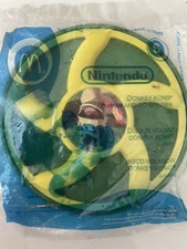 2006 McDonald's Happy Meal Toy Nintendo #6 Donkey Kong Throw and Go Spinner New
