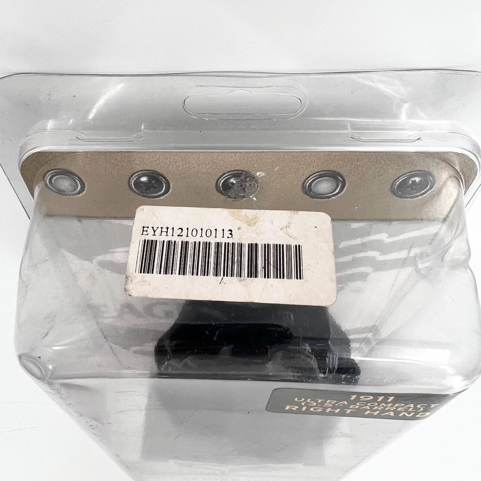 Funda para pistola EAGLE 1911 compacta de 3,5" serie OSH Kydex negra/mano derecha nueva en paquete Foto 3 de 4