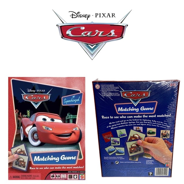 Mattel M3910 Disney Pixar Cars Supercharged Matching Game for sale online eBay