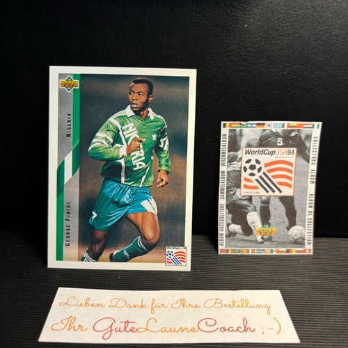 Upper Deck World Cup 94 / WM 94 USA - Version Englisch/Deutsch - Karte aussuchen - Bild 194 von 333