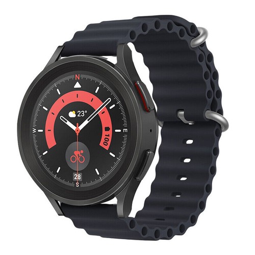 Silicone Ocean Sport Band Strap For Samsung Galaxy Watch 3 4 5 Bracelet 20/22 MM - Bild 20 von 22