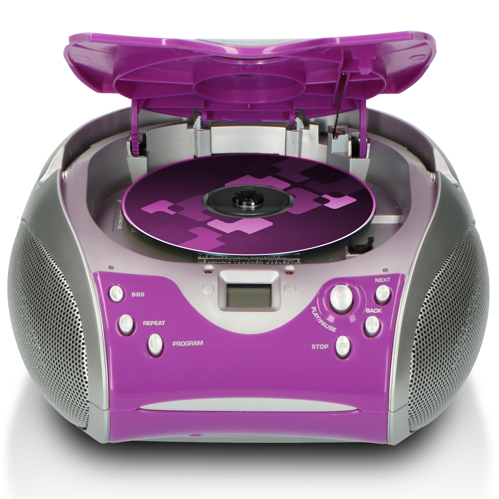 Thumbnail - Lenco Scd-24 Purple - Tragbares Fm-radio - Cd-player -