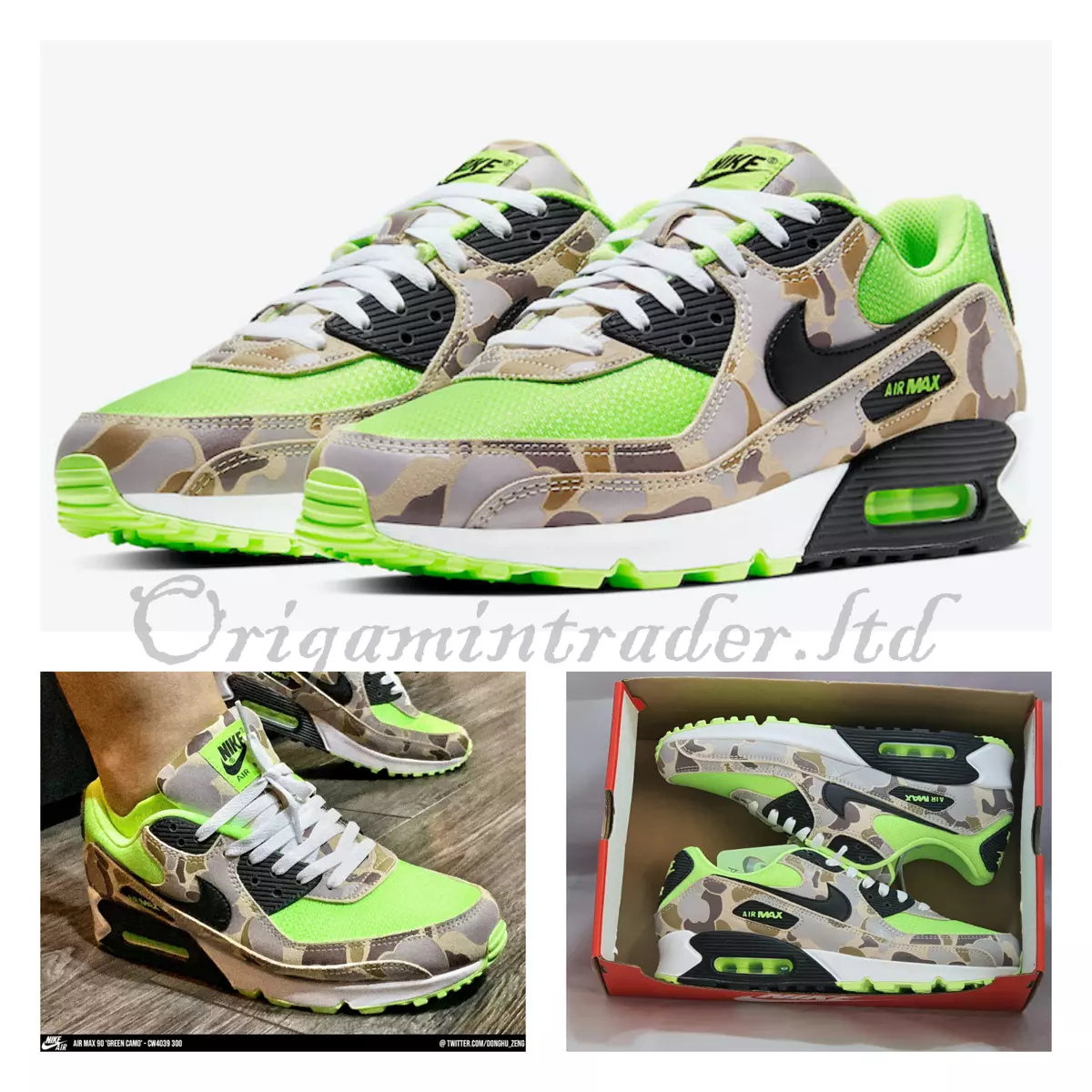 Camo green nike shop air max