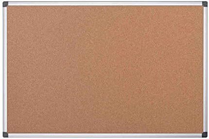 Пробковая доска объявлений 2400х1200мм Алюминиевая