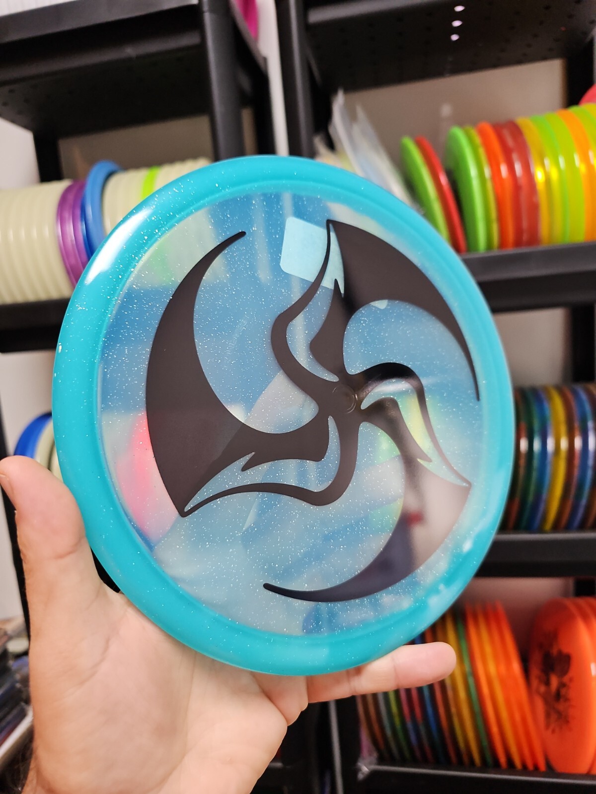 Lucid Compass Huk Lab Blue Green 179g TriFly Mid-Range Dynamic Discs ...