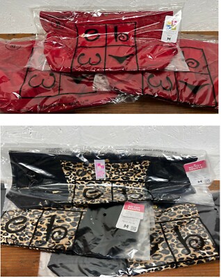 Essential Bodywear Panty Collection - Leopard & Garnet styles  - 3 PACK DEAL