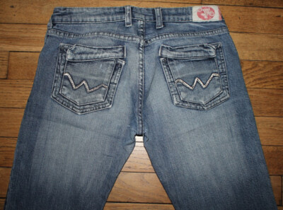 Jean Femme Le Temps Des Cerises Taille 38 - Bootcut Bleu - 100% Coton - Occasion Très Bon état