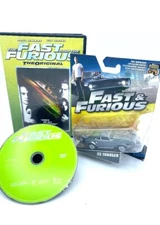 THE FAST AND THE FURIOUS ICE CHARGER TOY CAR & DVD SET - COLLECTIBLE