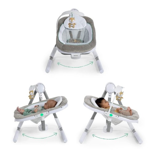 Ingenuity Anyway Sway 5-Speed Multi-Direction Portable Foldable Baby Swing & ... - Picture 2 of 12