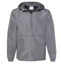 Champion Stadium Jacket Graphite Gray C0200 Packable Windbreaker M,L, XL,2XL