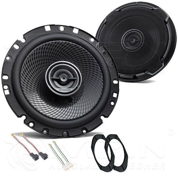 Kenwood Lautsprecher FüR Ford Fusion 2002-2012 TüR Heck Hinten 2-Wege 330W #Apnm-image