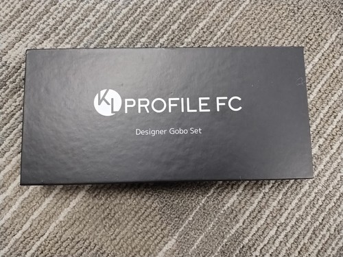 Elation KL Profile FC Designer Gobo Set - Amazing Condition in Box!
