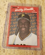 Donruss 90 Baseball Bobby Bonilla Error Card