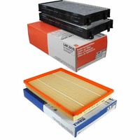 Mahle / Knecht Set Filterpaket Innenraumfilter LAK 221/S Luftfilter LX 2036