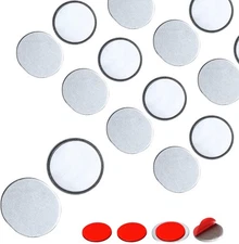 Mousike Magnetic Door Catch Ultra Thin Stainless Steel Cabinet Magnets 8Pack