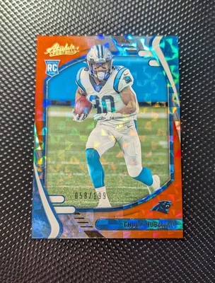 2021 Panini Absolute - Rookies Chuba Hubbard #134 Orange /199 RC Panthers