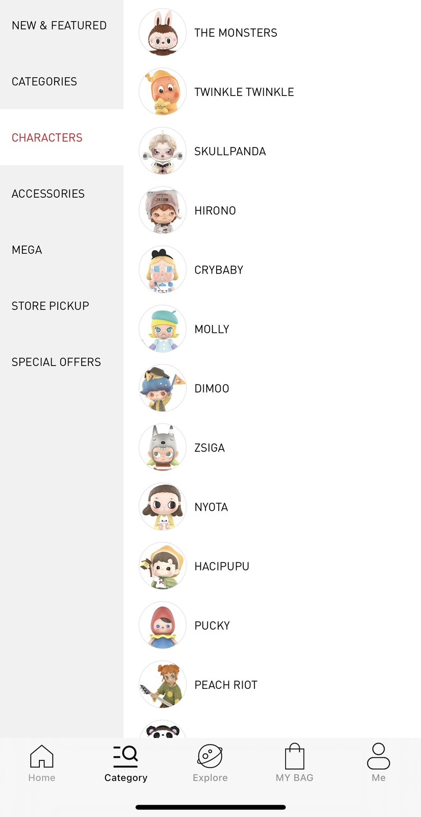 Pop MART Hirono Little Mischief Series Collectible Figure Pretender Blind Box