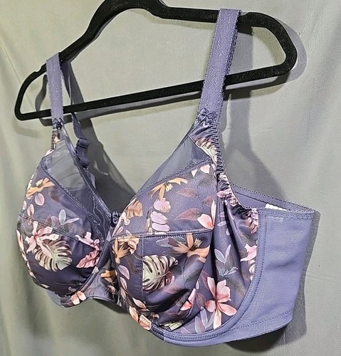 46DDD Goddess Kayla Banded Underwire Bra Utopia Floral