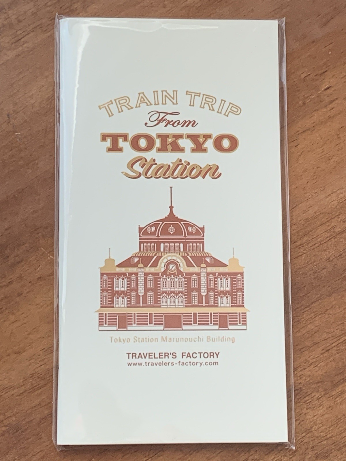 Traveler’s Company Tokyo Station Exclusive Notebook Refill New