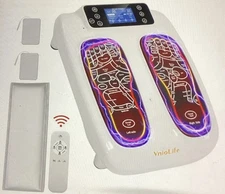 EMS Foot Stimulator Massager For Neuropathy Nerve Muscle With Heat : Remote