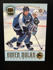2000-01 Pacific Trading Dynagon Ice Checkmates 29 Owen Nolan/Patrick Marleau