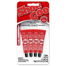 Shoegoo 5510110 Mini Adhesive (4 Pack), 0.18 fl. oz., Clear Eclectic Shoe Clear
