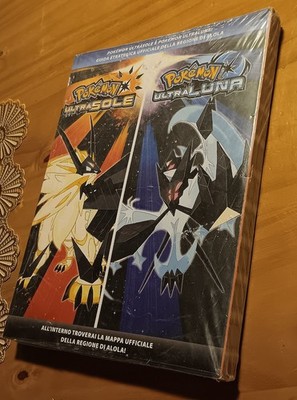 Pokemon Ultra Sonne & Ultra Mond Ultra Sole Ultra Luna Lösungsbuch Sealed Italy