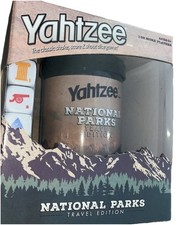 New Yahtzee National Parks Travel Game Edition Dice Game Shake Roll Score A2