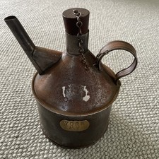 NER North Eastern Railway Oil Can Brass Plated York M.P