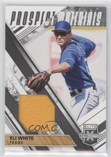 2019 Panini Elite Extra Edition Prospect Materials Black Eli White #PM-EL 05lj