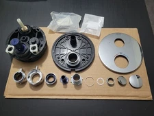 Grohe 24133000 Grohtherm Thermostatic Dual Handle Valve Trim Only, Chrome