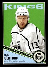 2019-20 O-Pee-Chee Retro Black Border Kyle Clifford 064/100 Los Angeles Kings