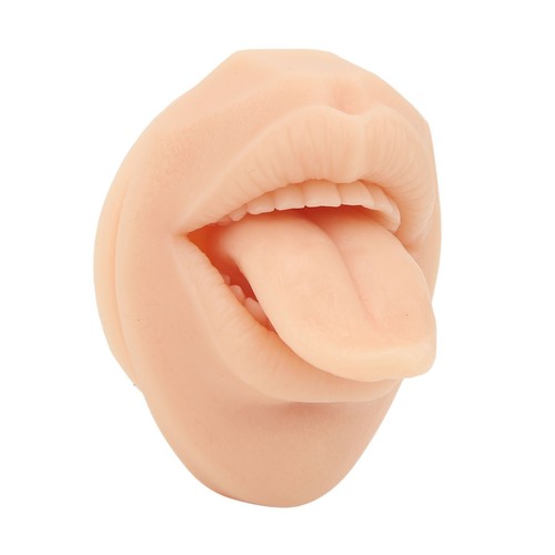 Silicone Tongue Mouth Model 3D Simulation Soft Flexible Reusable Piercing - Picture 6 of 22