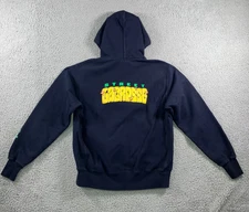 Vintage Champion Reverse Weave Hoodie Men Medium Nyc Street Lacrosse Y2K