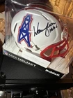 Warren Moon Signed Oilers Speed Mini Helmet “HOF 06” BECKETT Witnessed