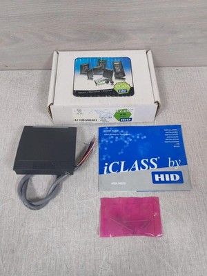 HID 6110BGN0403 iCLASS R30 RFID Reader New Open Box Shipping Worldwide