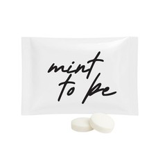 SIMPLY Peppermint "Mint to Be" Individually Wrapped Breath Mints in Bulk, 50 ...