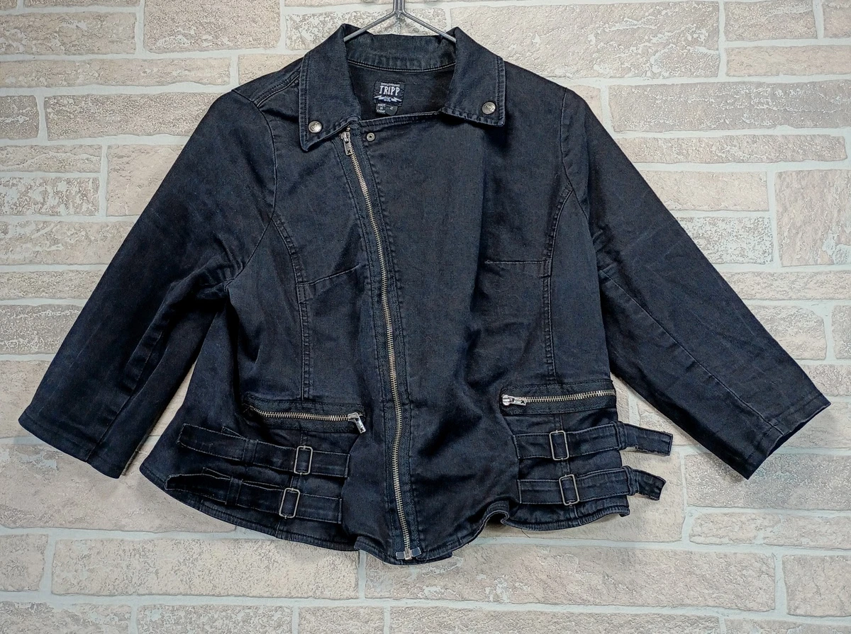 TRIPP NYC Motorcycle Jacket Punk Coats, Jackets & Vests for Women