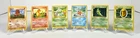 Vtg Pokemon Shadowless Base Set Card Lot of 6 Charmander Bulbasaur Magikarp MP