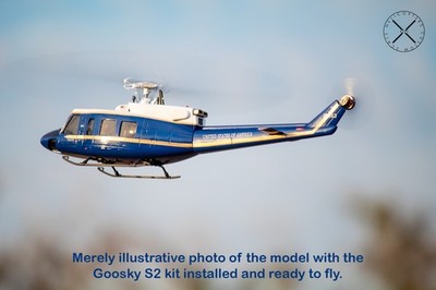 Fuselage kit Bell 212 UH-1N USAF 1st Sq for Goosky S1, OMP Hobby M1 and others