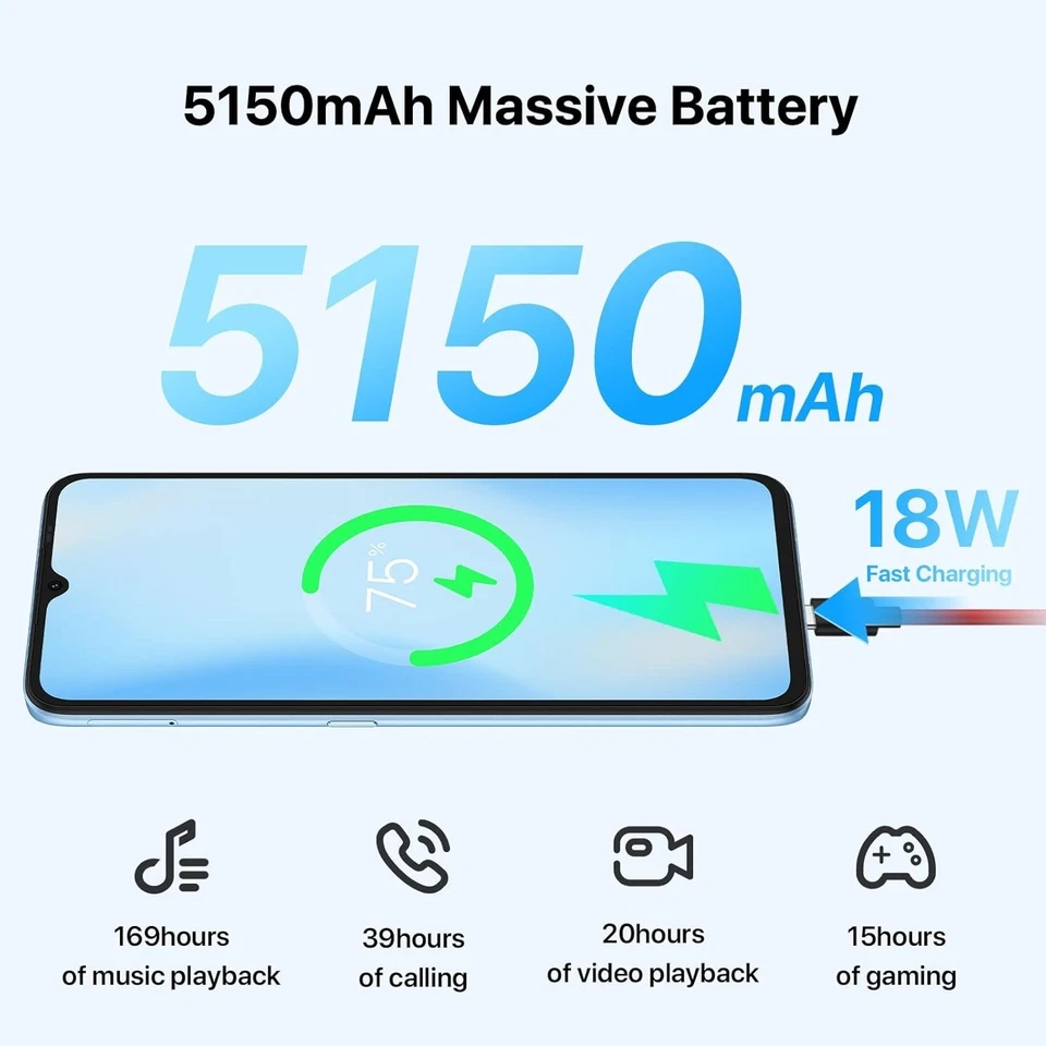 UMIDIGI  F3 8GB+128GB   6.7inch HD Full Screen  NFC  Smartphone Unlocked - Image 4 of 4