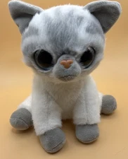 Zuru - Cat 6” - Pets Alive Plush - Sounds: Meows & Purrs - Gray/White