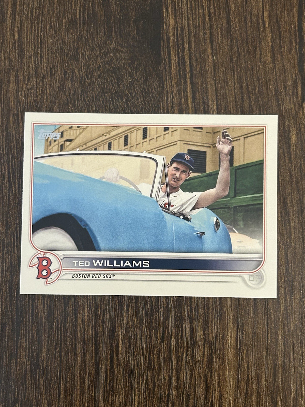 TED WILLIAMS - SP IMAGE VARIATION - 2022 TOPPS UPDATE - US44