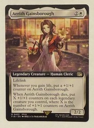 Aerith Gainsborough (Extended Art) #423 Final Fantasy MTG