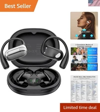 Wireless Translation Earbuds: Enjoy 150 Languages & Long Battery Life On-The-Go